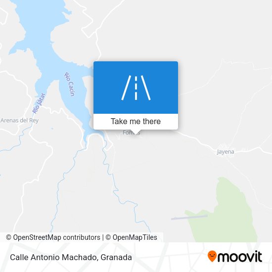 Calle Antonio Machado map