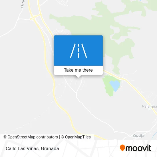 Calle Las Viñas map