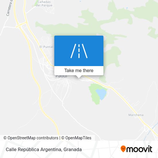 Calle República Argentina map