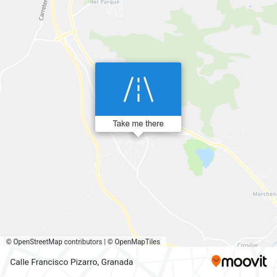 Calle Francisco Pizarro map