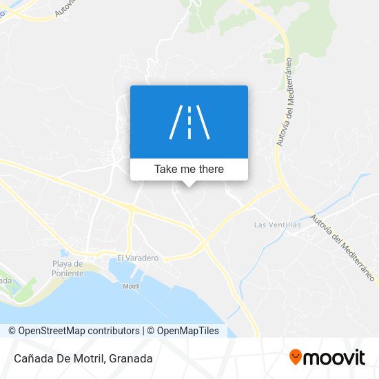 Cañada De Motril map