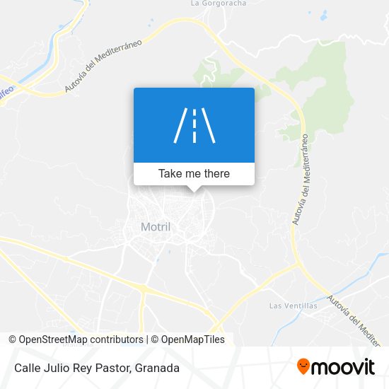 Calle Julio Rey Pastor map