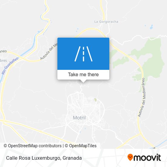 Calle Rosa Luxemburgo map