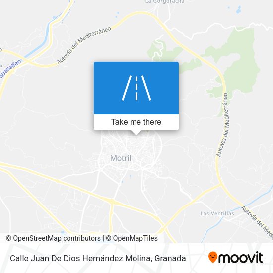 Calle Juan De Dios Hernández Molina map
