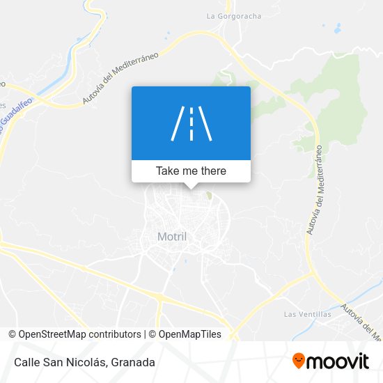 Calle San Nicolás map