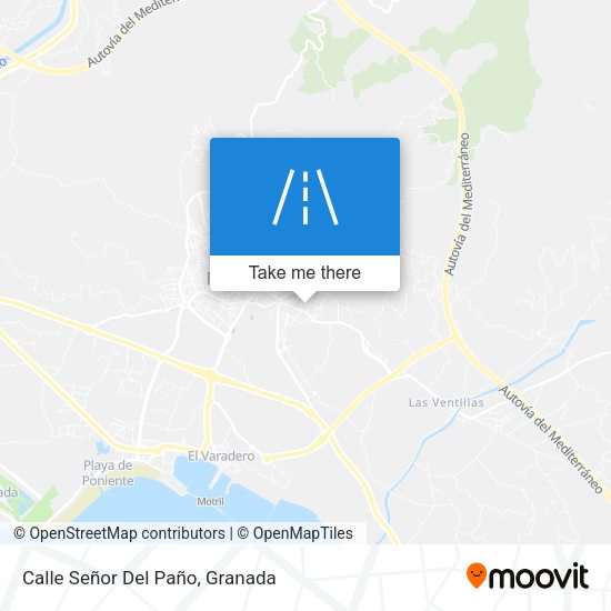 Calle Señor Del Paño map