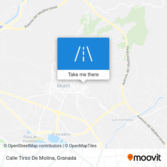 Calle Tirso De Molina map