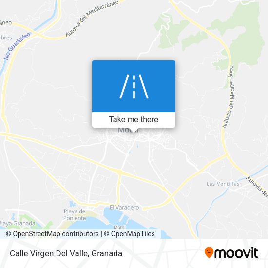Calle Virgen Del Valle map