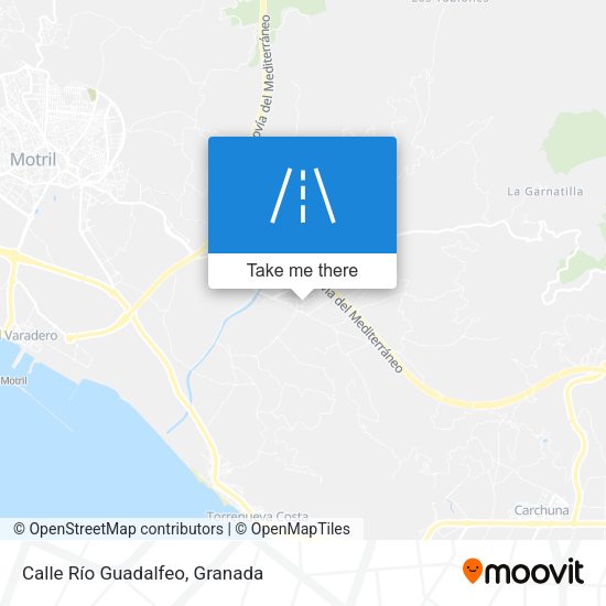 Calle Río Guadalfeo map