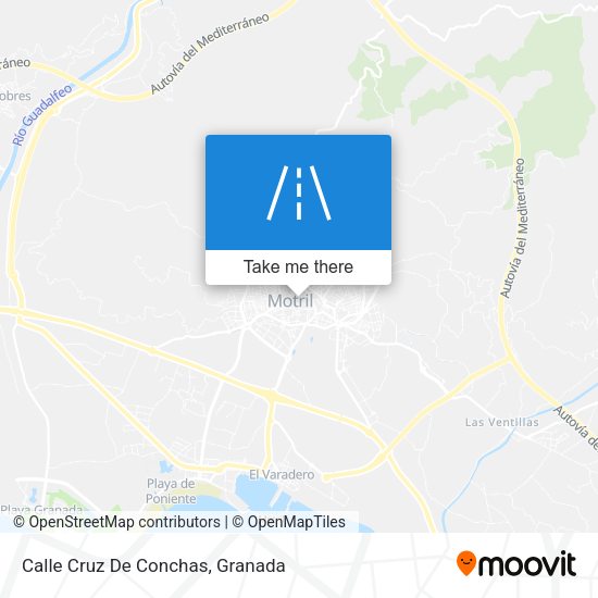 Calle Cruz De Conchas map