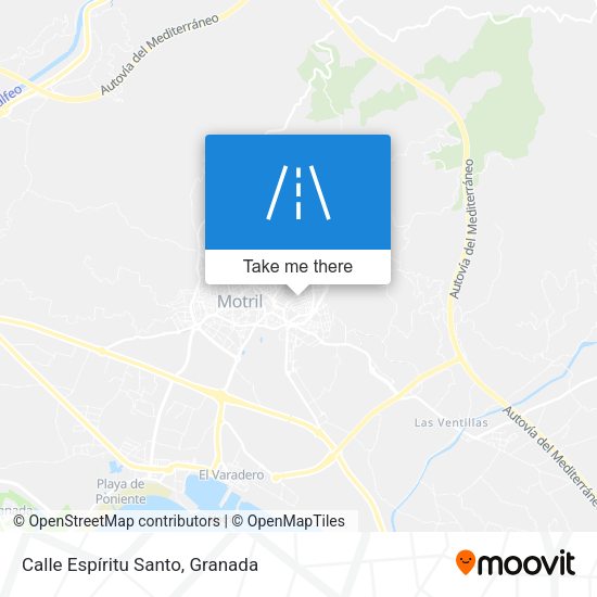 Calle Espíritu Santo map