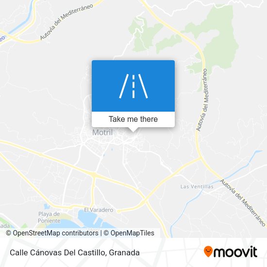 Calle Cánovas Del Castillo map