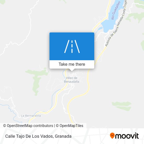Calle Tajo De Los Vados map