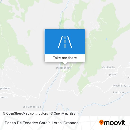 Paseo De Federico García Lorca map