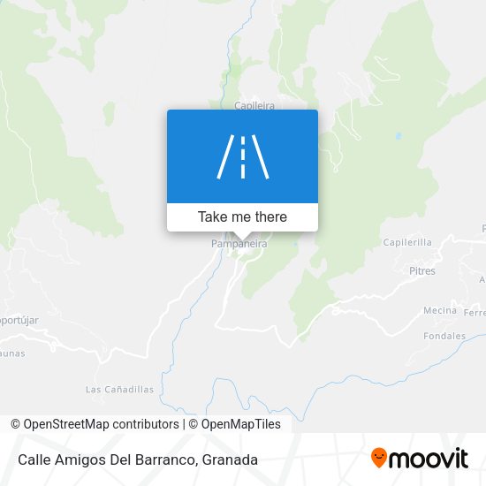 Calle Amigos Del Barranco map