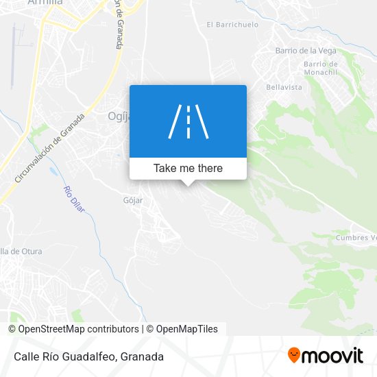 Calle Río Guadalfeo map