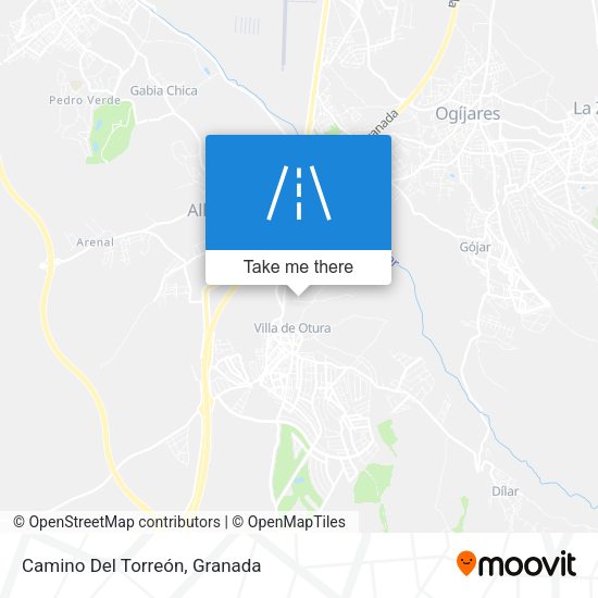 Camino Del Torreón map