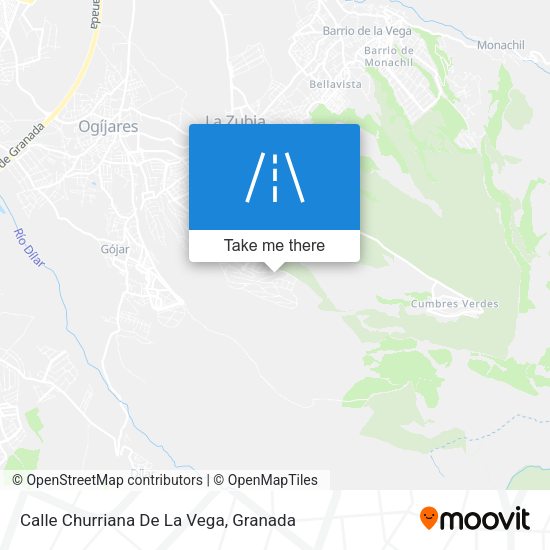 Calle Churriana De La Vega map