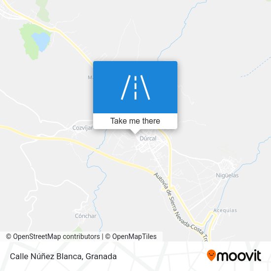 Calle Núñez Blanca map