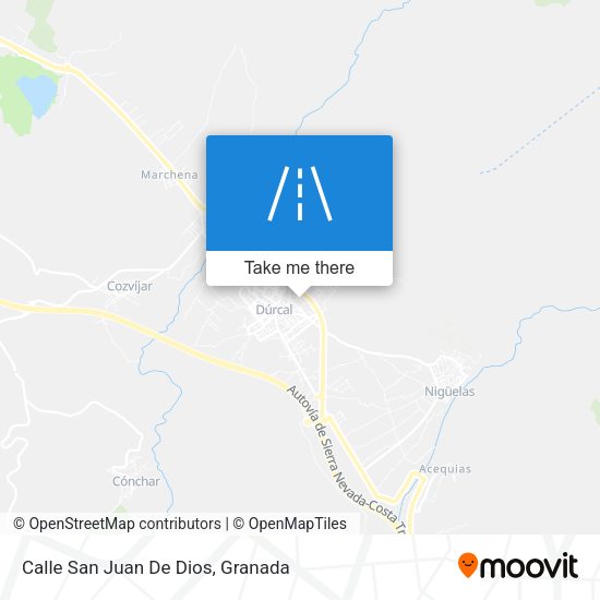 Calle San Juan De Dios map