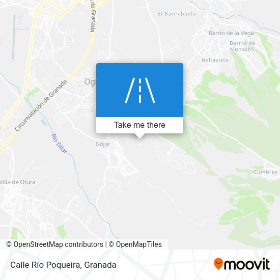 Calle Río Poqueira map