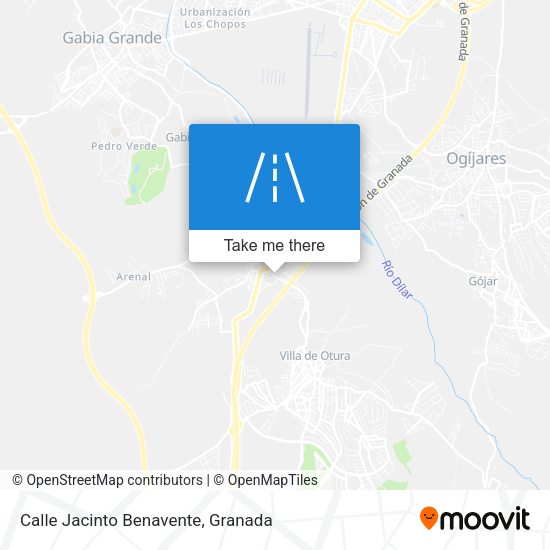 Calle Jacinto Benavente map