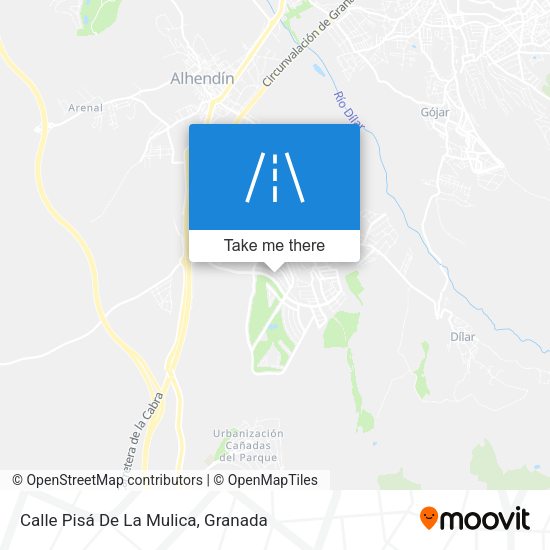Calle Pisá De La Mulica map