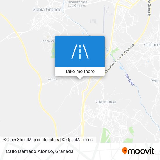 Calle Dámaso Alonso map