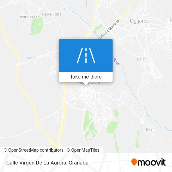 Calle Virgen De La Aurora map