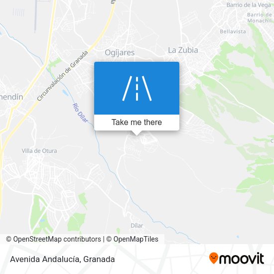 Avenida Andalucía map