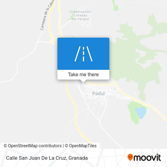 Calle San Juan De La Cruz map