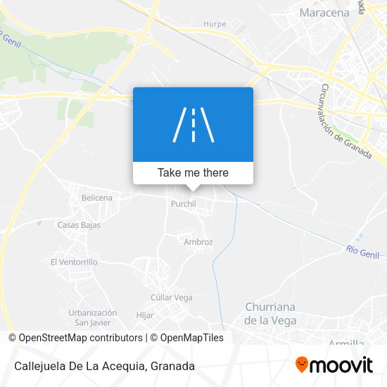 Callejuela De La Acequia map