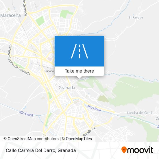 Calle Carrera Del Darro map