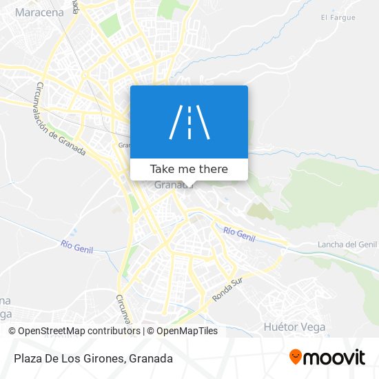 mapa Plaza De Los Girones