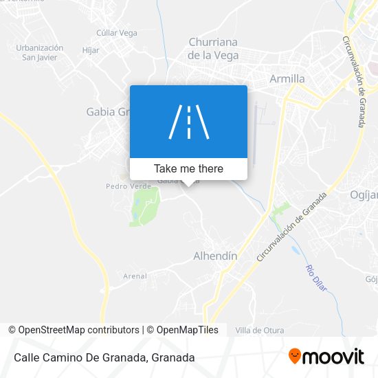 Calle Camino De Granada map
