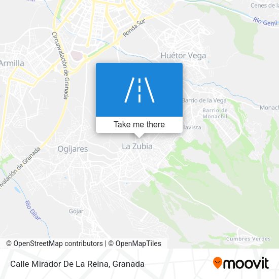 Calle Mirador De La Reina map