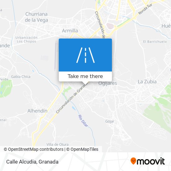 Calle Alcudia map