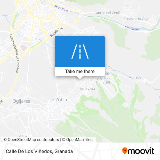 Calle De Los Viñedos map
