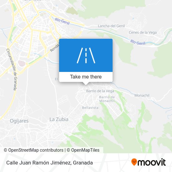 Calle Juan Ramón Jiménez map