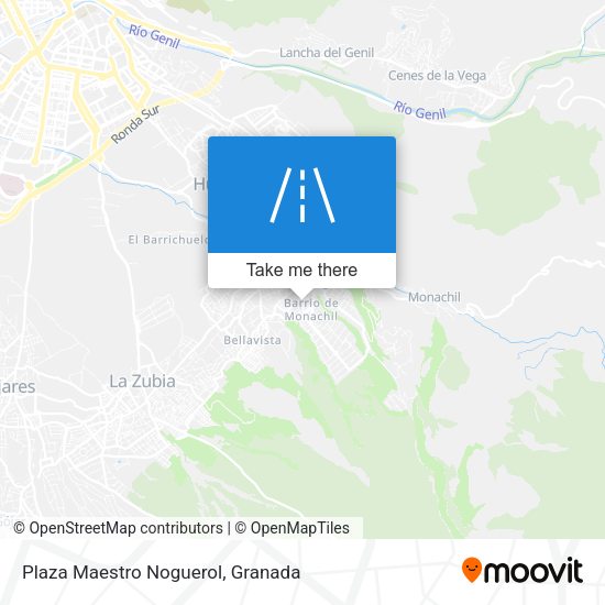 Plaza Maestro Noguerol map