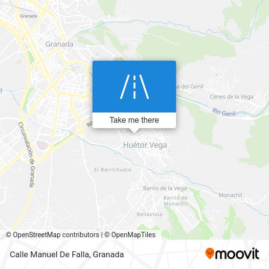 Calle Manuel De Falla map