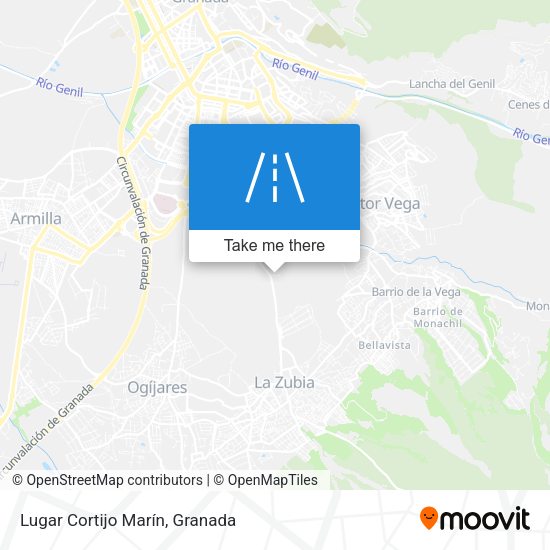Lugar Cortijo Marín map