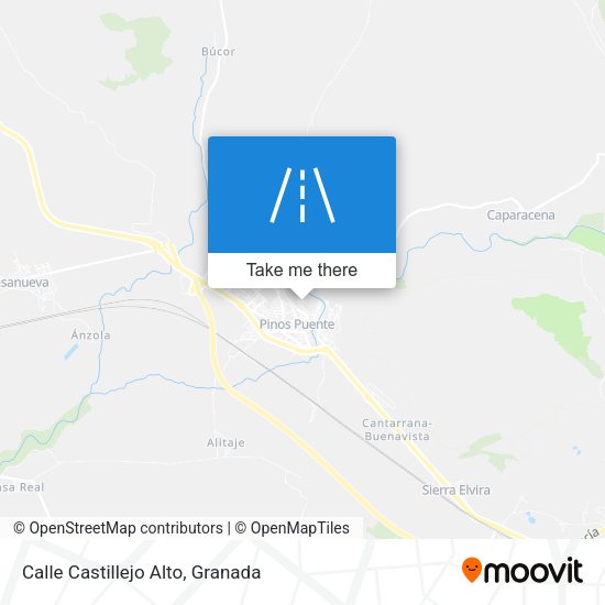 Calle Castillejo Alto map