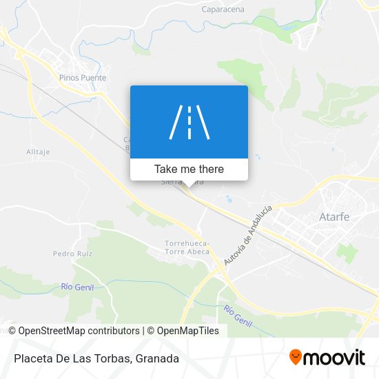 Placeta De Las Torbas map