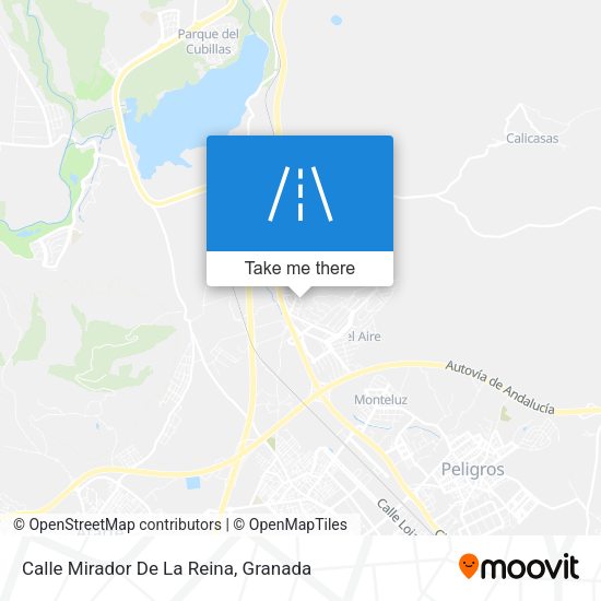 Calle Mirador De La Reina map