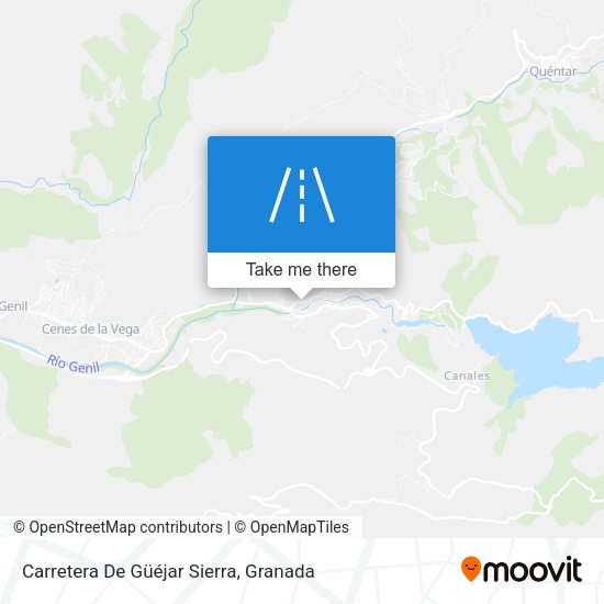 Carretera De Güéjar Sierra map