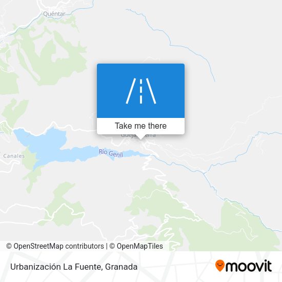 Urbanización La Fuente map