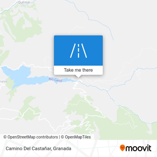 Camino Del Castañar map