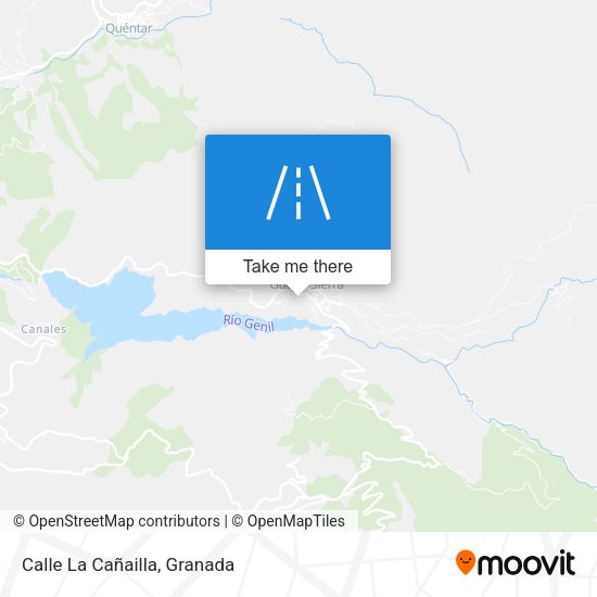 Calle La Cañailla map