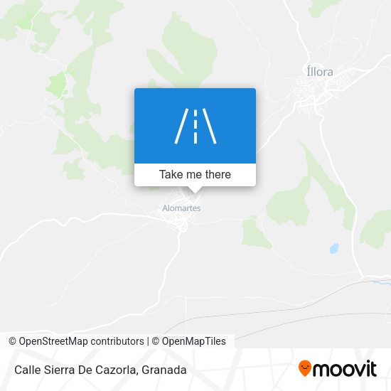 Calle Sierra De Cazorla map